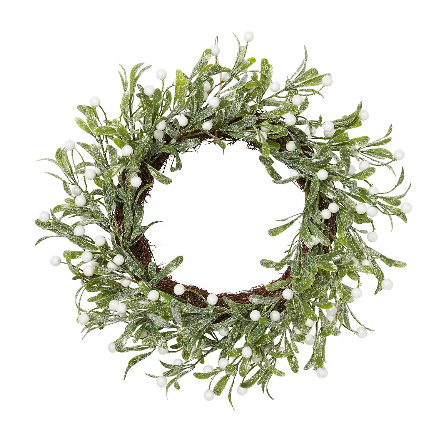 You could hang a wreath over your table to make it feel slightly grander. (