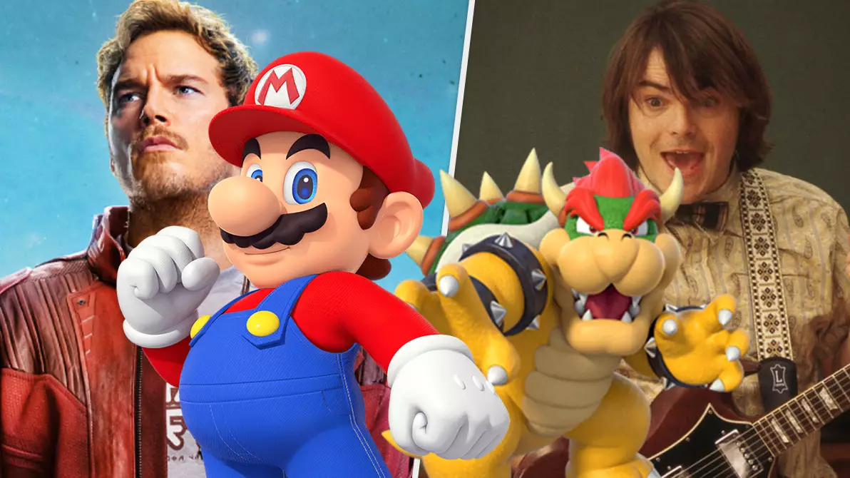 Super Mario Movie Casts Chris Pratt And Jack Black As Mario And Bowser