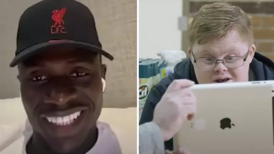 Sadio Mane Surprises Liverpool Super-Fan In Emotional Video