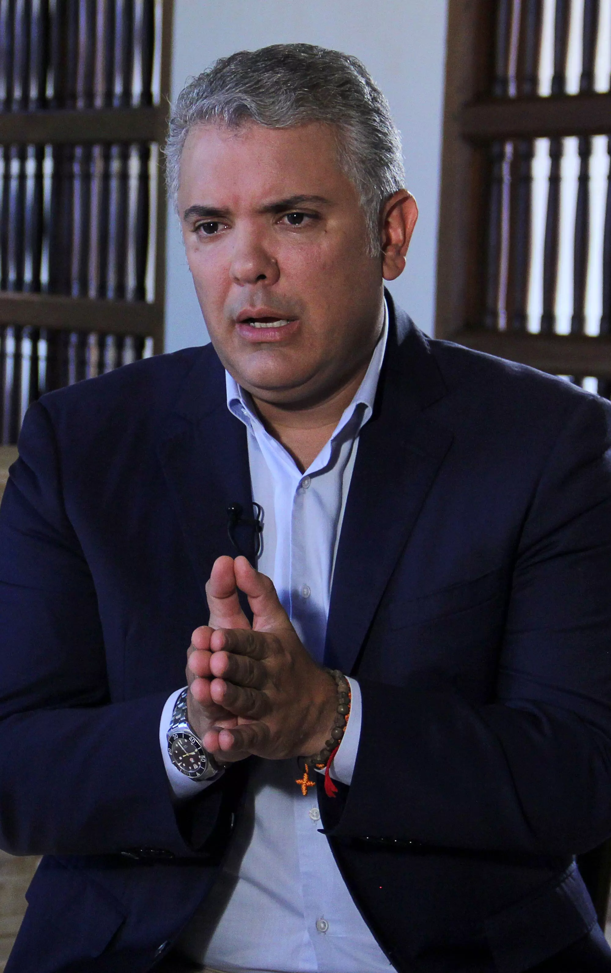 Colombia's President Ivan Duque in 2020.