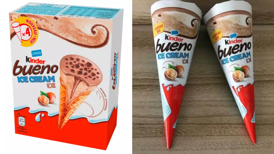 Kinder Bueno Ice Cream Now Exists And It Looks Delicious 