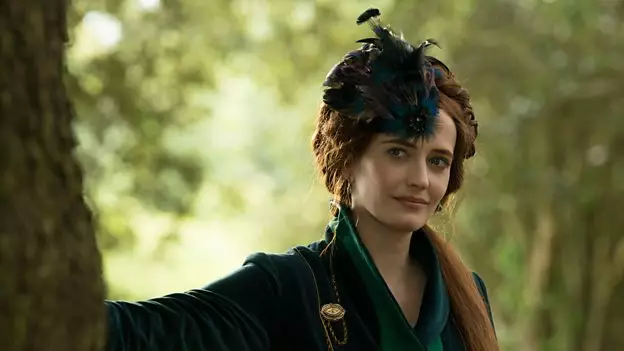 Eva Green as Lydia Wells in 'The Luminaries', dropping on the BBC soon (