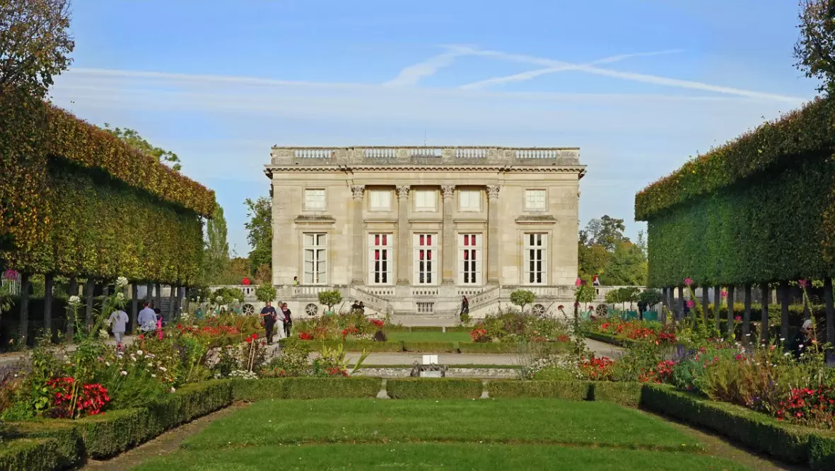 The Petit Trianon at Versailles.