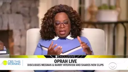Oprah discussed the fallout of her interview with the prince and Meghan (
