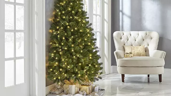 ​You Can Buy Half Christmas Trees If You Don’t Want To Decorate A Full One