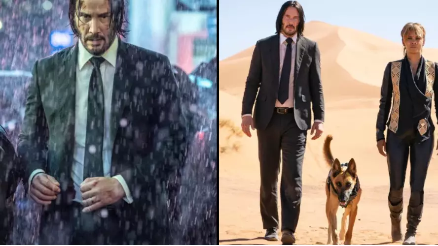 Keanu Reeves On The Run In First Look Photos Of John Wick 3
