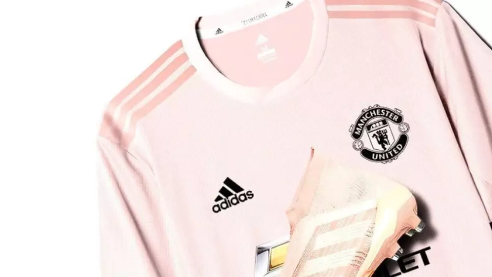 The New 'Pink' Manchester United Away Kit To Be Released Tomorrow 