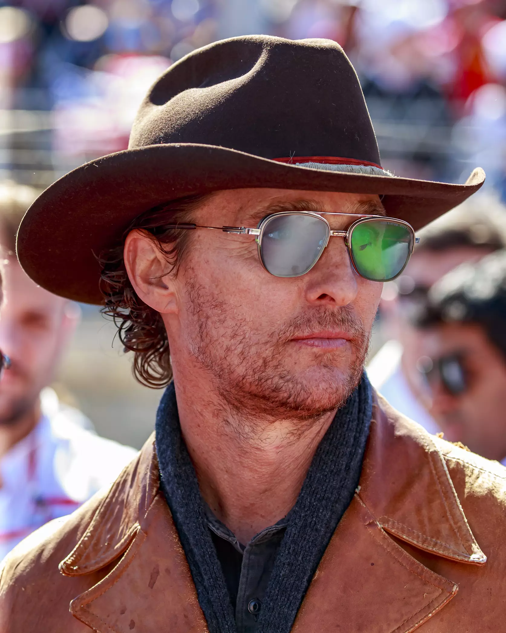 Mathew McConaughey has announced his arrival on Instagram in style.