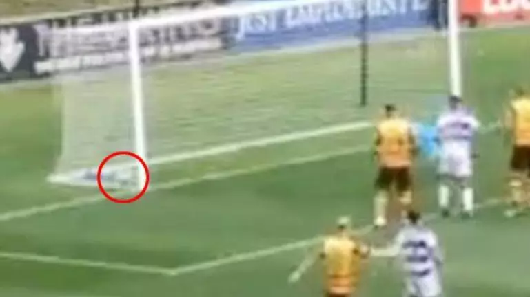 Scottish Football Hits New Low After 'Ghost Goal' Disallowed Despite Hitting The Net 