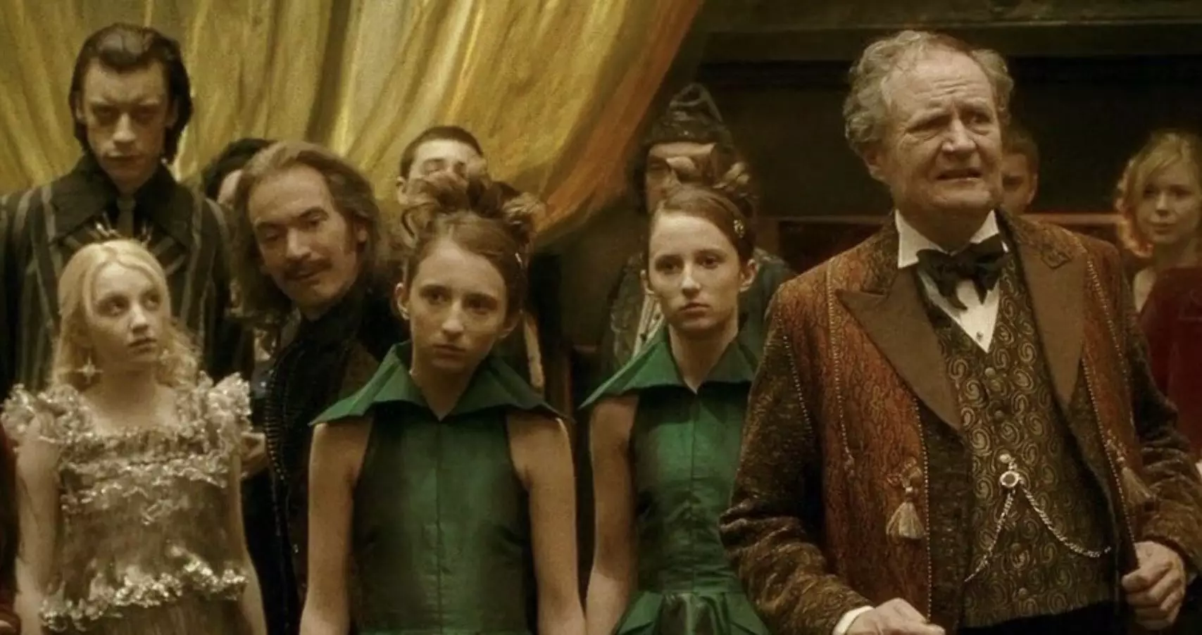 The actor played wizard Eldred Worple in Harry Potter and the Half-Blood Prince (