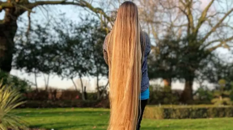 Woman With 5ft 2in Hair Says Men 'Fall In Love' With Her Because Of It
