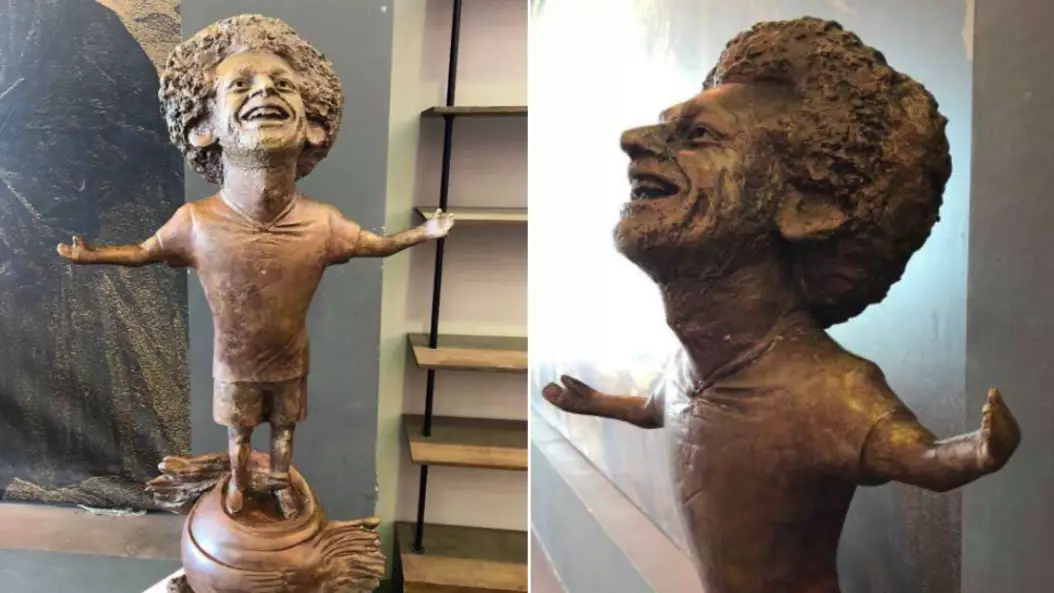 Mo Salah Immortalised With Statue That Looks Nothing Like Him 