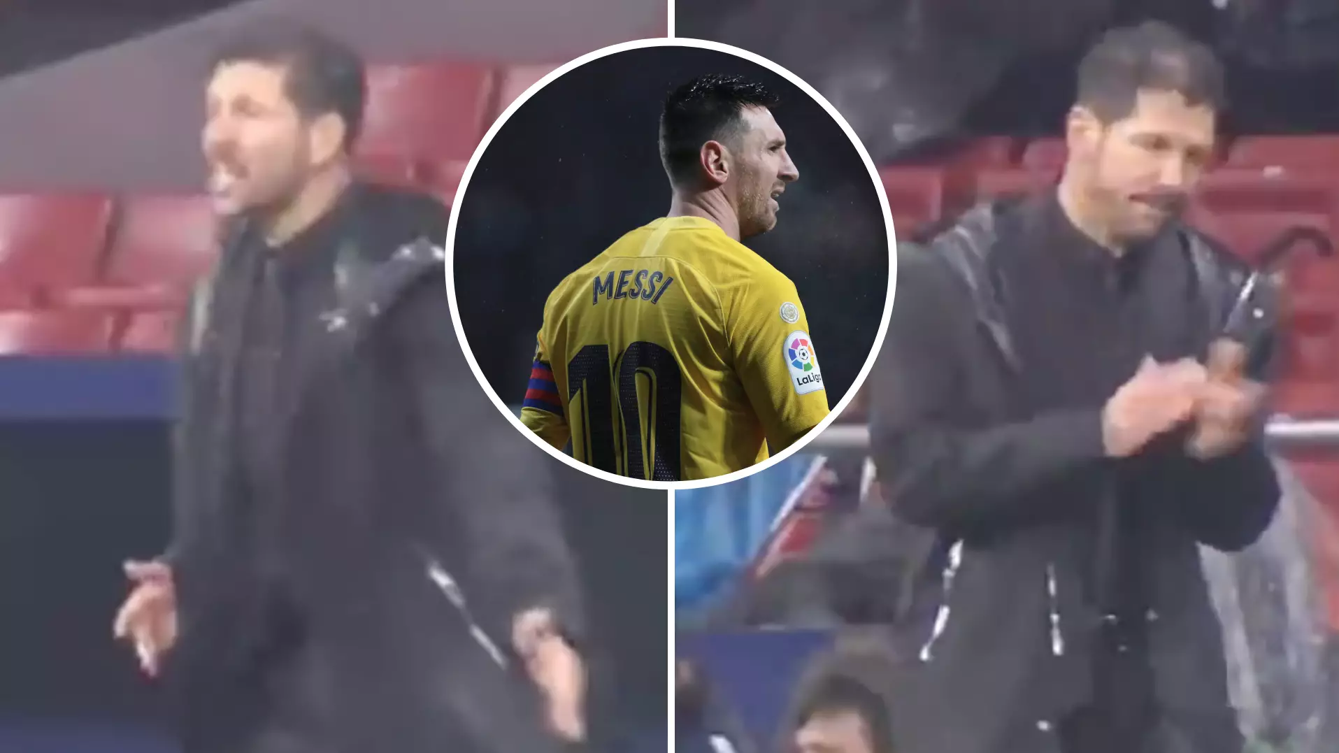When Lionel Messi's Goal Against Atletico Madrid Was So Good Diego Simeone Had To Applaud