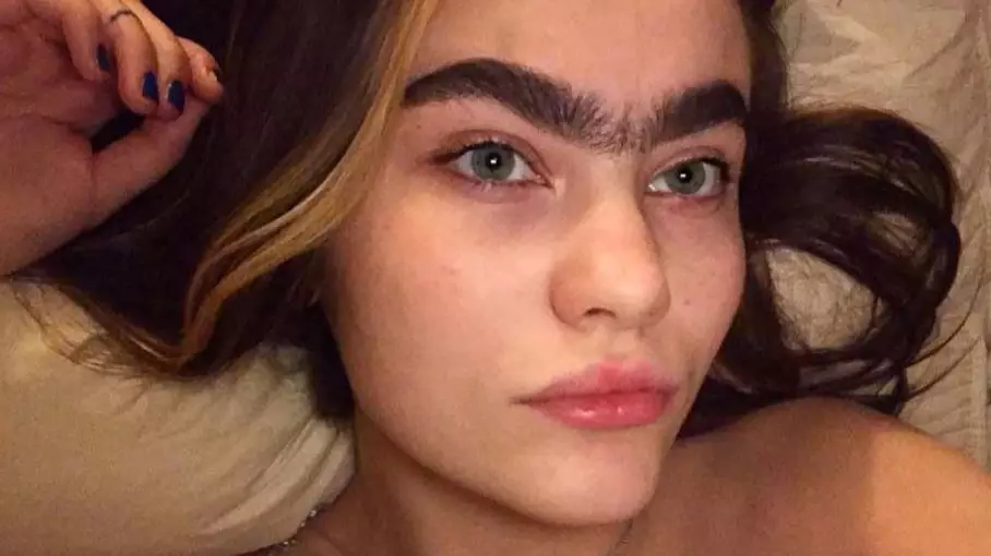 Model Says Unibrow Is A Fetish For Some Men And Her DMs Are Full