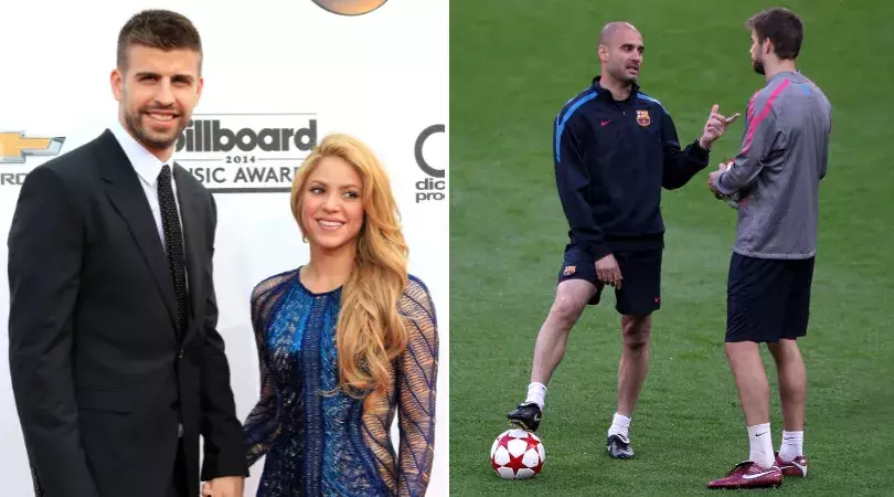Piqué Admits Relationship With Pep Guardiola Changed Once He Started Dating Shakira