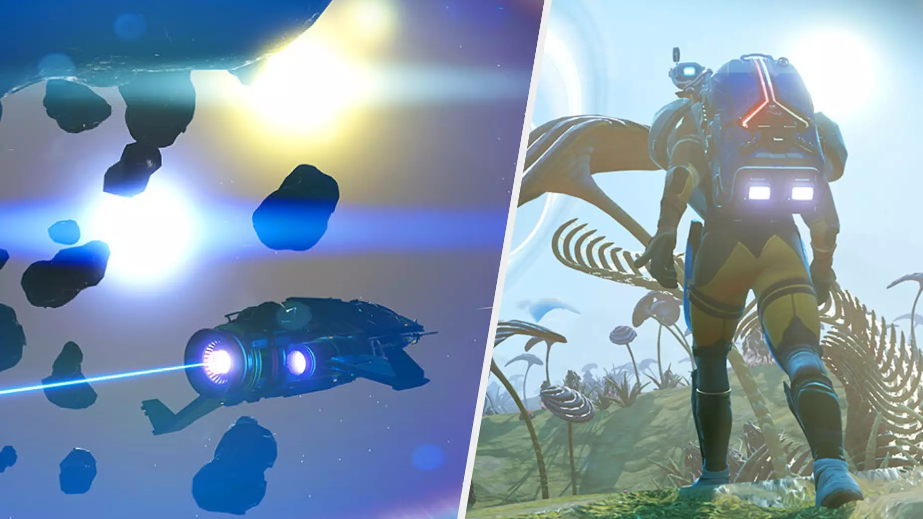 'No Man's Sky' Player Stumbles Across Two Planets That Have... Merged