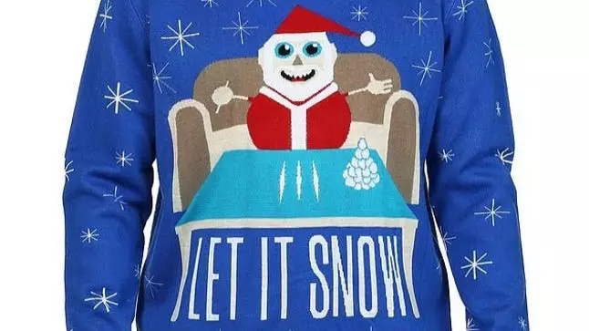 Walmart Forced To Apologise After Selling Christmas Jumper That Shows Santa Doing Coke