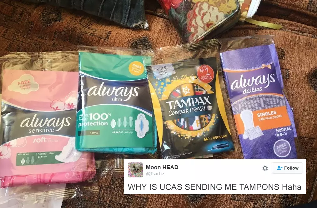 UCAS Have Been Sending Out Tampons In The Post And Would-Be Students Are Confused 