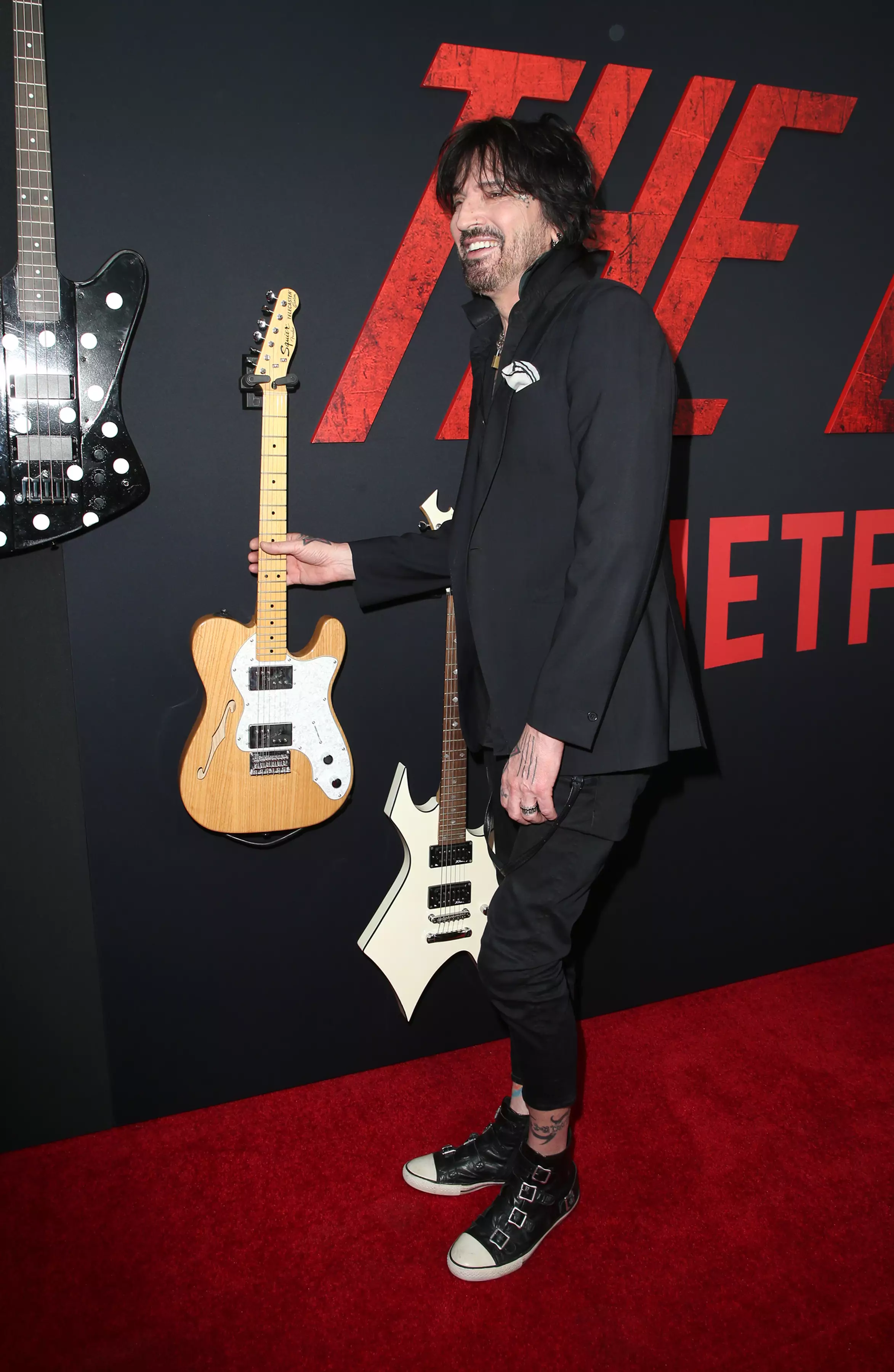Tommy Lee at last year's premiere of 'The Dirt'.