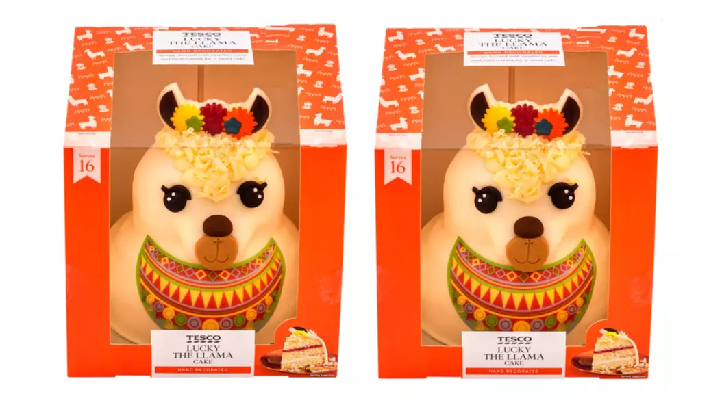Tesco Is Selling A Llama Celebration Cake And It's Actually The Sweetest
