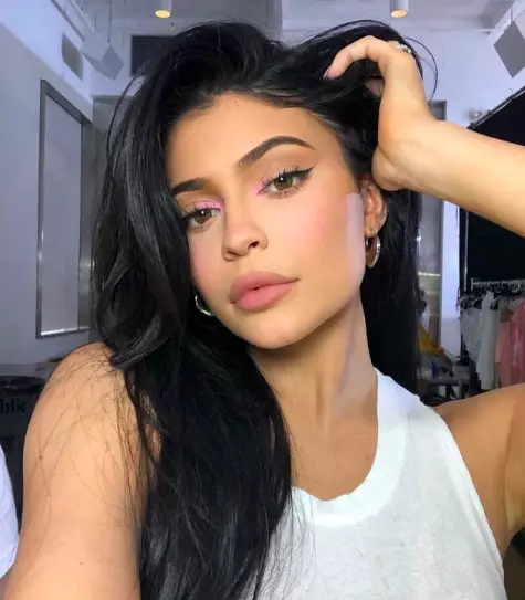 Kylie Jenner popularised a big, full pout (