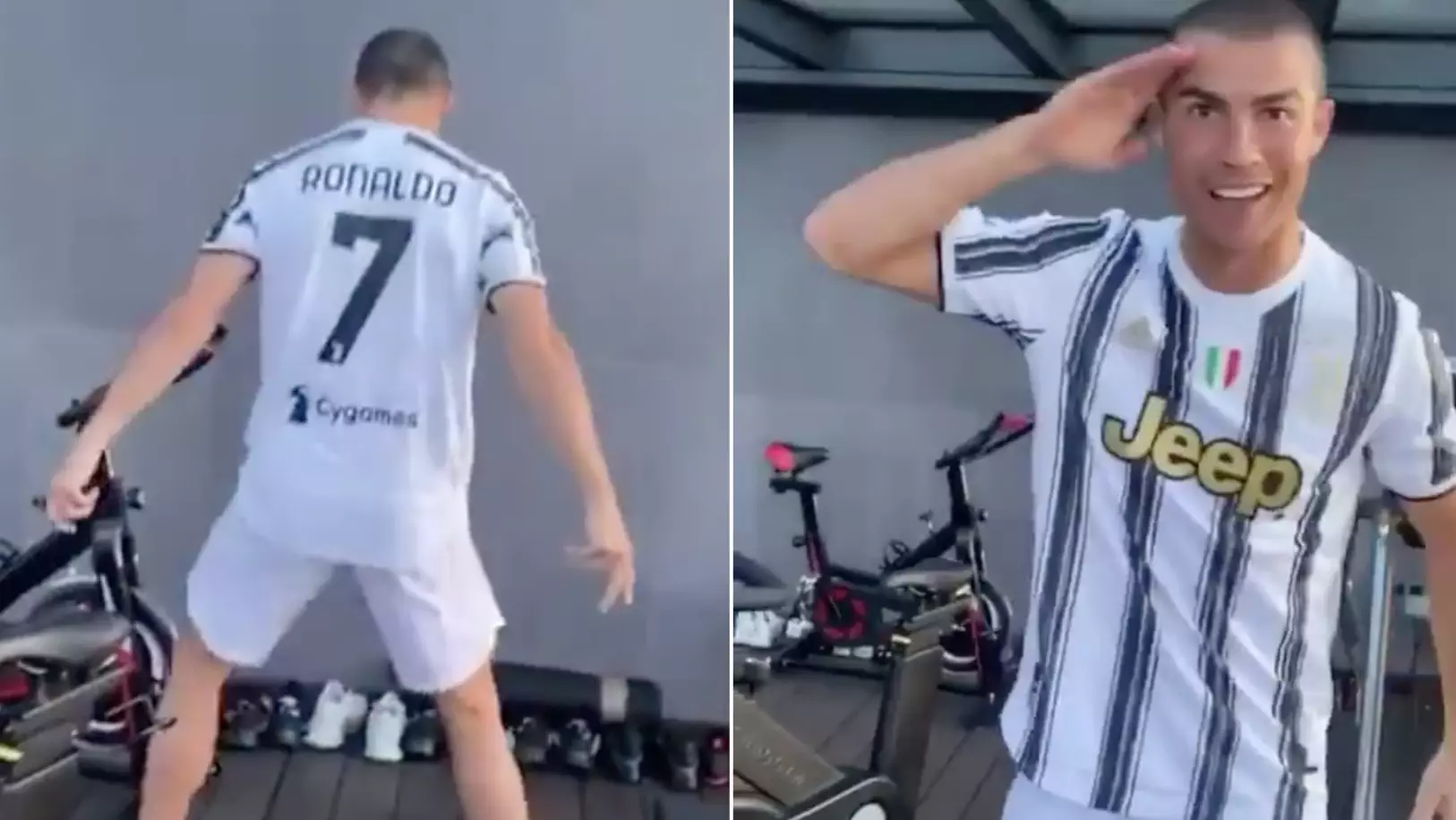 Cristiano Ronaldo Puts On Full Kit To Send Message To Juventus Ahead Of Barcelona Clash