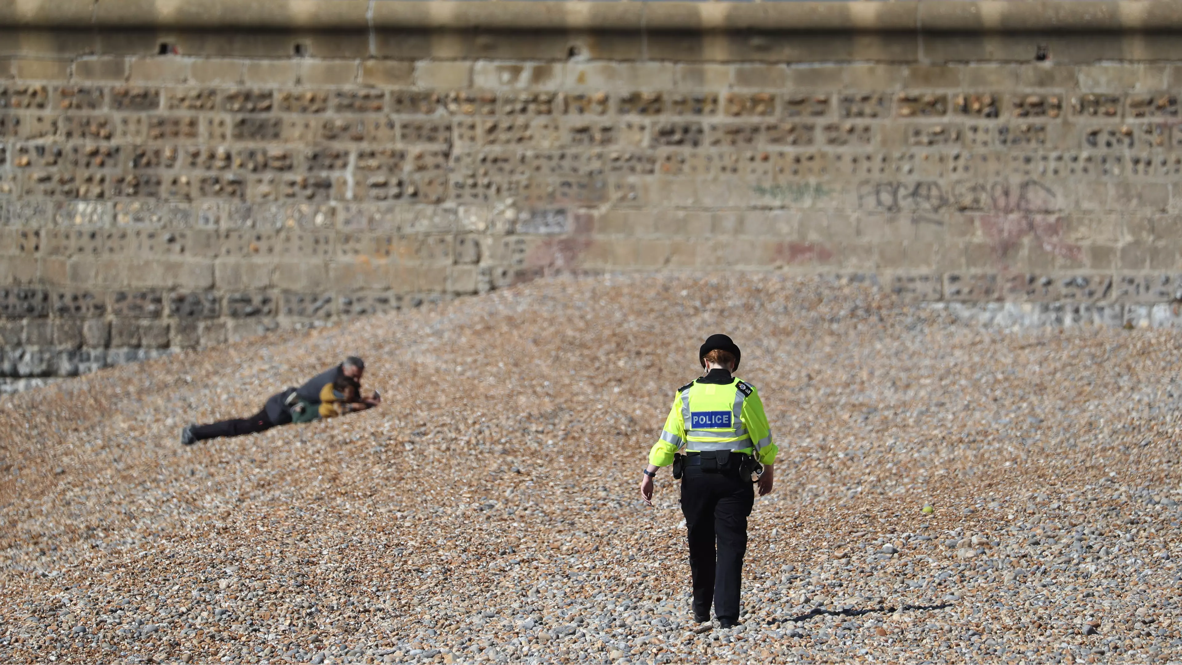 Police And Military Boats To Patrol Beaches As Brits Flout Lockdown Rules