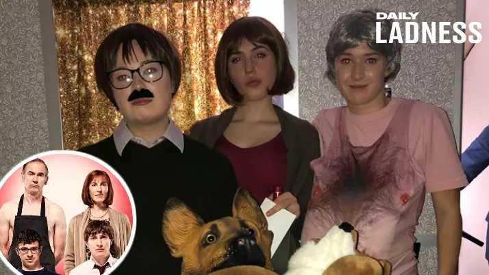 Friends Leave Party Speechless With Their Friday Night Dinner Fancy Dress
