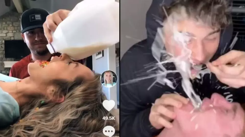 People Are Eating Cereal Out Of Each Others' Mouths In Latest Viral Trend