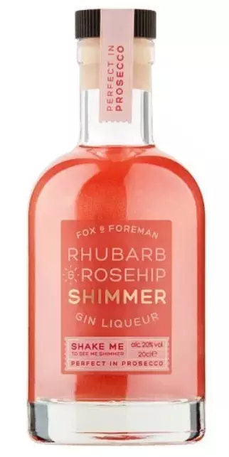 Fox & Foreman rhubarb and rosehip gin is £6 at Tesco.