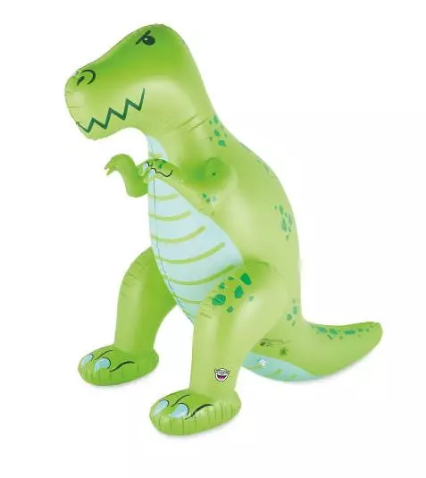 Aldi's Giant Inflatable Dinosaur Sprinkler £39.99.