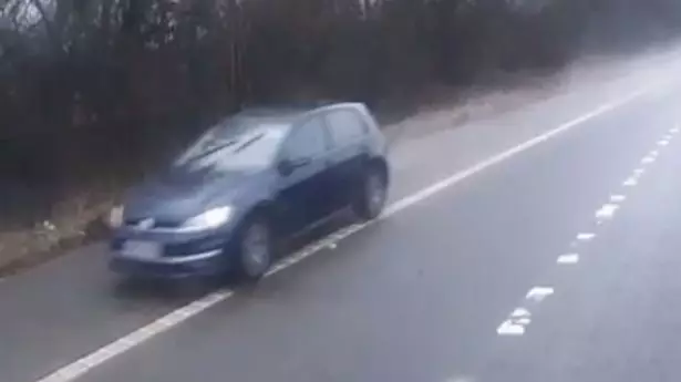Car Filmed Travelling At 100mph Down The Wrong Side Of The Motorway