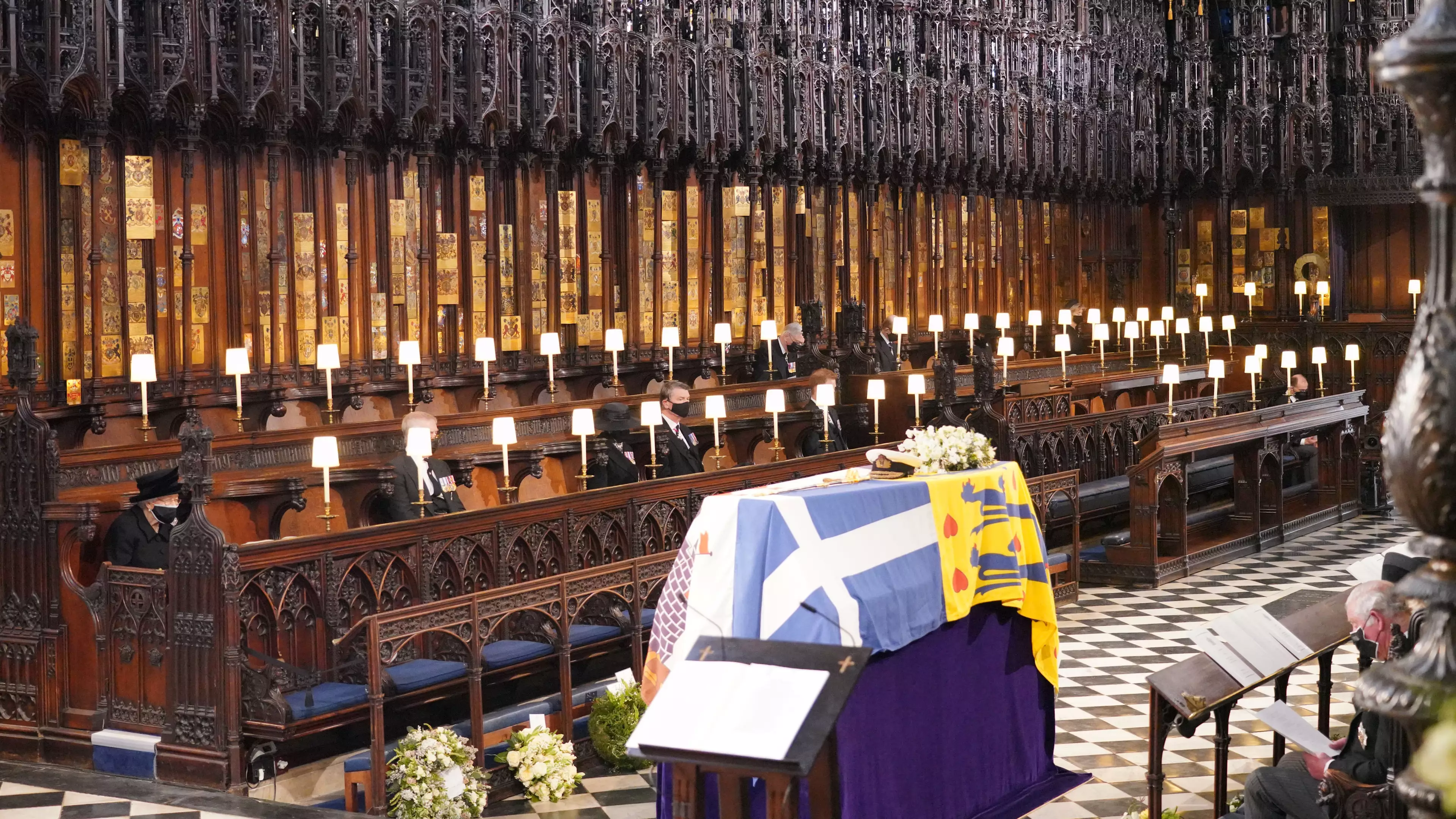 Prince Philip Has Been Laid To Rest At St George's Chapel In Windsor 