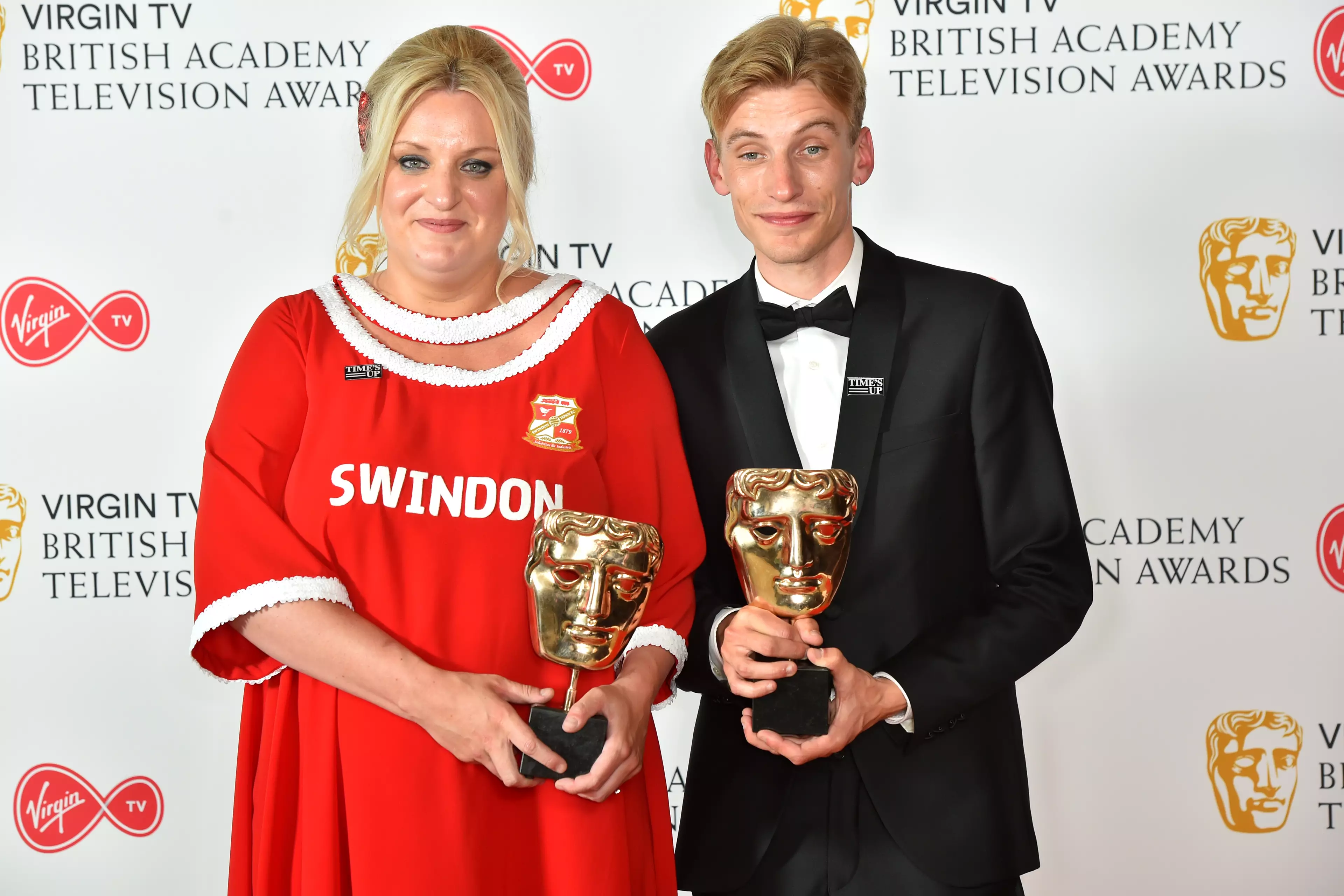 Real-life siblings Charlie and Daisy May have won several BAFTAs for the comedy. (