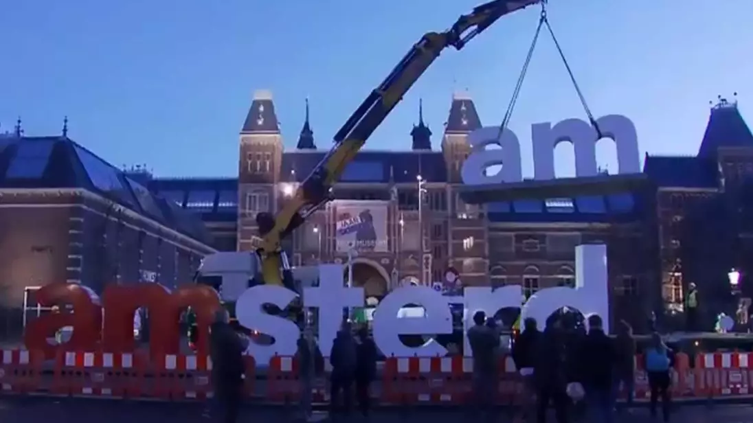 'I Amsterdam' Sign Removed For Being Too 'Individualistic'