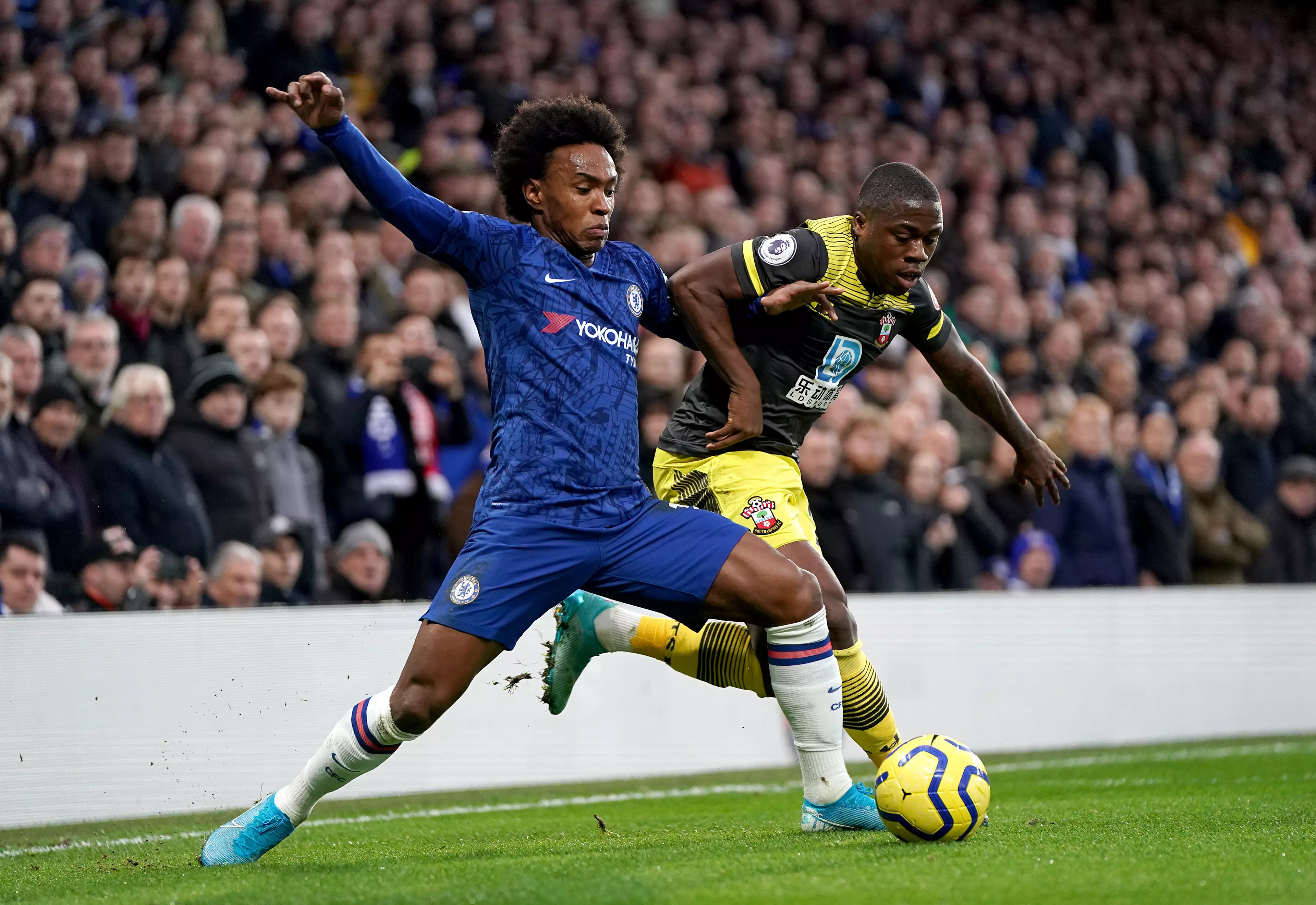 Chelsea's Willian is also out of contract in the summer