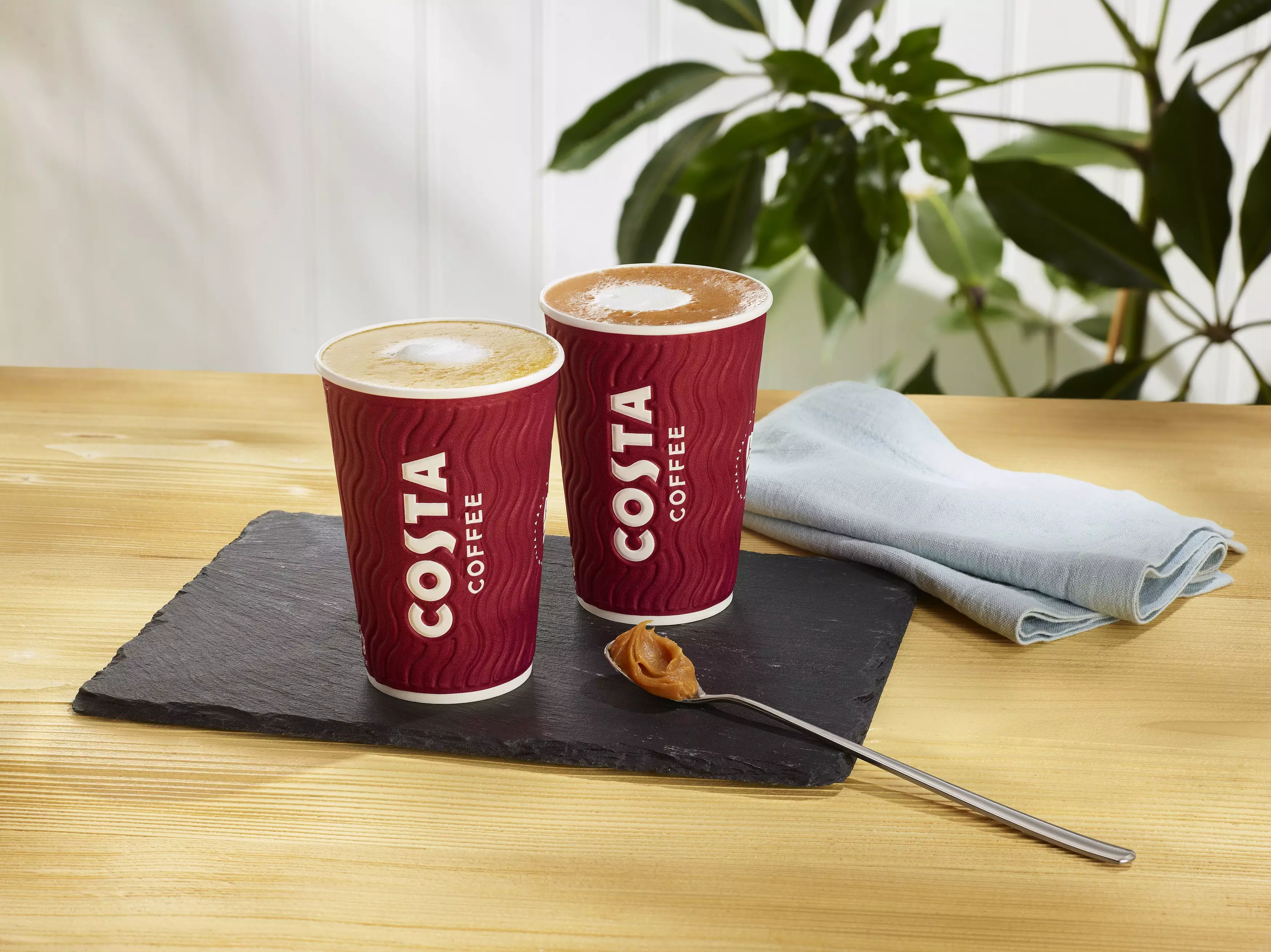 You can also bag two gold drinks from Costa Express (