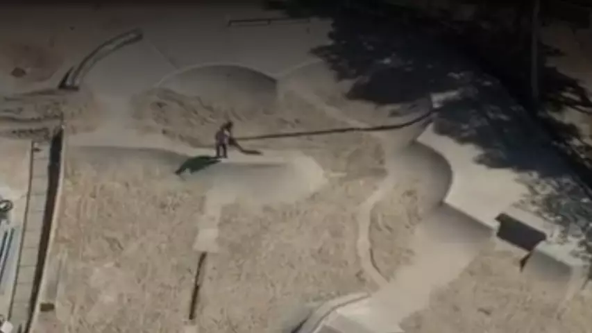 Californian Officials Dump 37 Tonnes Of Sand On Skate Park 