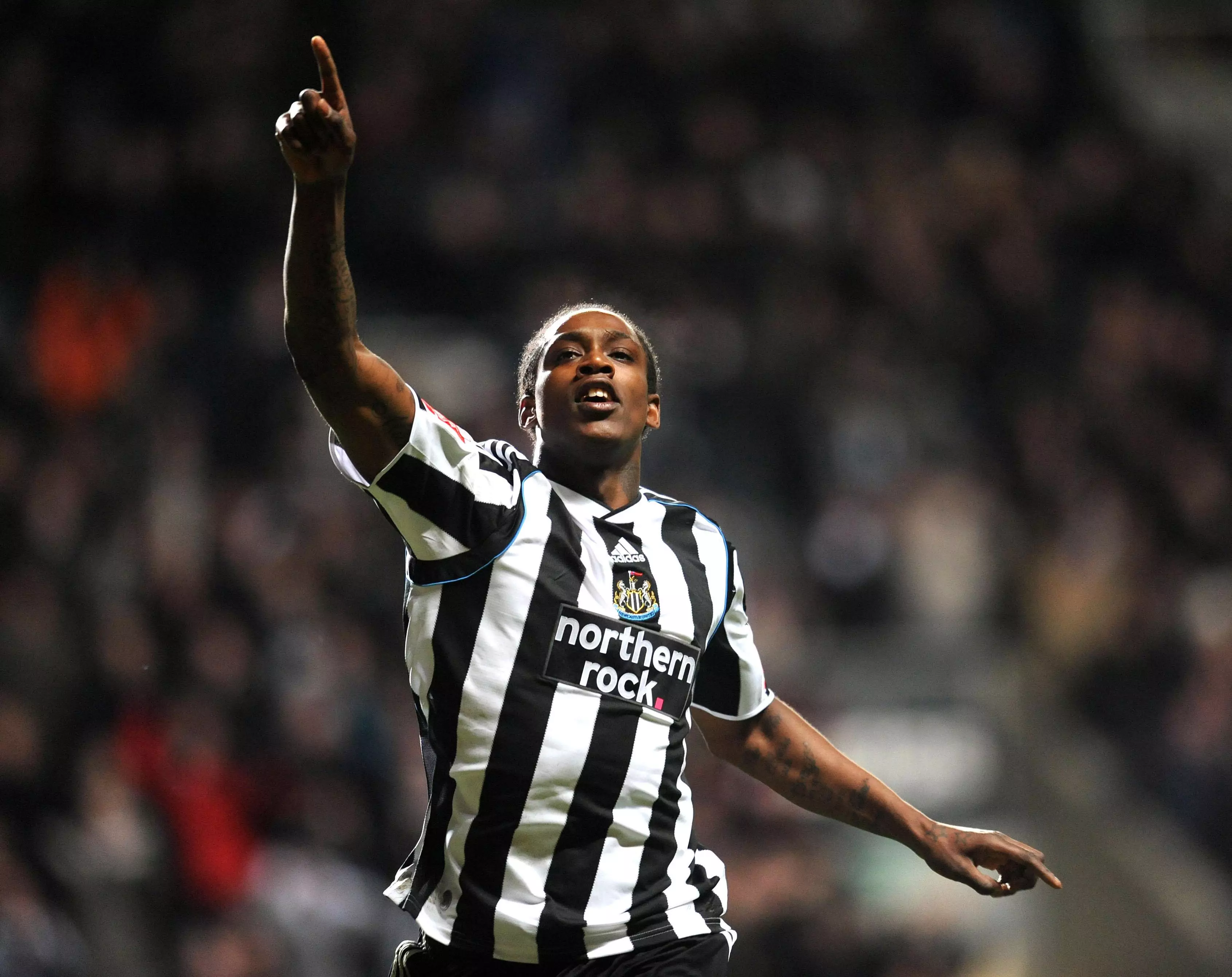 Ranger celebrating for Newcastle in the Championship. Image: PA Images