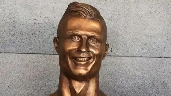 That Awful Bust Of Cristiano Ronaldo Has Finally Been Replaced