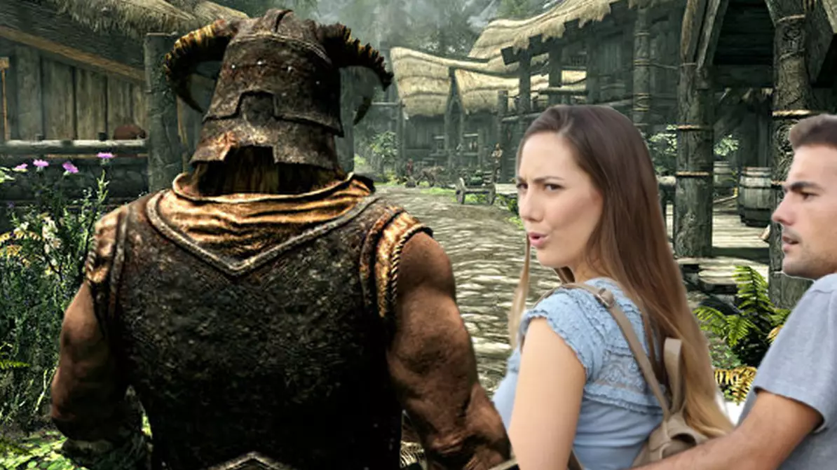 Guy Introduces Wife To 'Skyrim', Now He Can't Get Her Off It