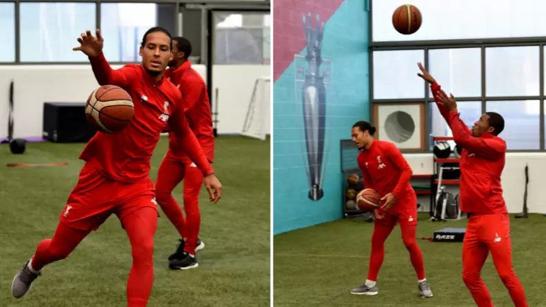 Fans Joke That Liverpool Can Play Basketball Instead Of Training For Manchester United Game