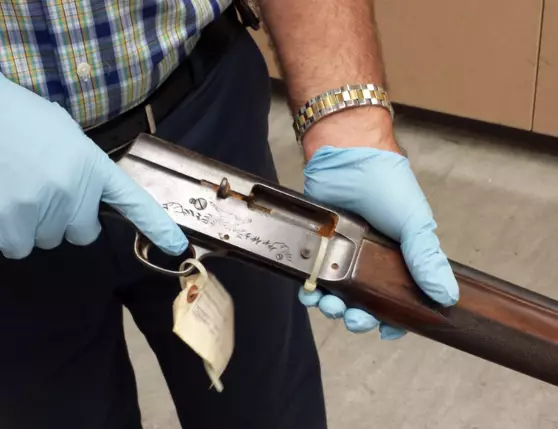 Seattle Police Department Has Released Images Of The Shotgun Kurt Cobain Used To Kill Himself 