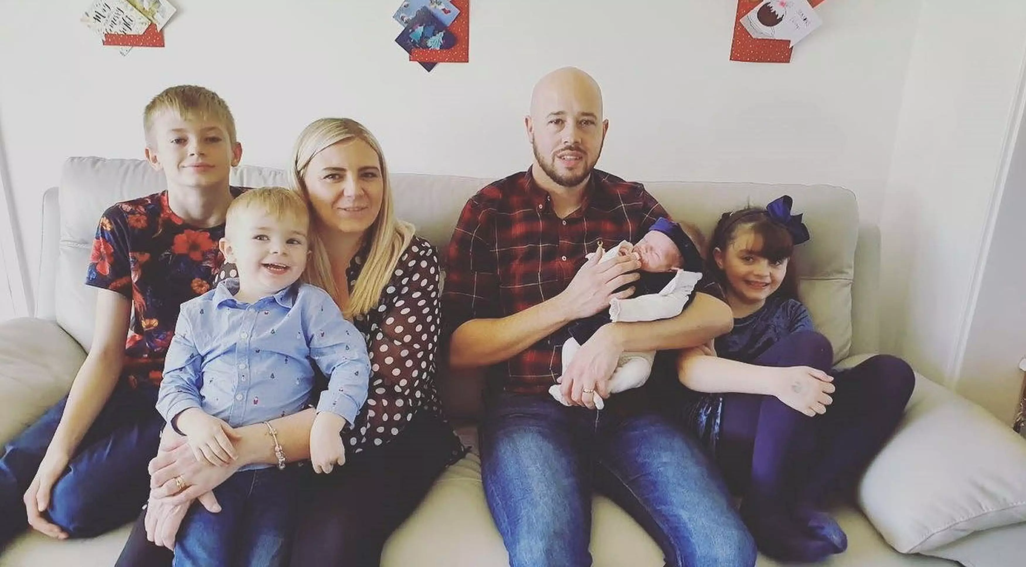Grace Meachim, 32, and James Meachim, 34, were adamant they would only have three children until Sienna arrived (
