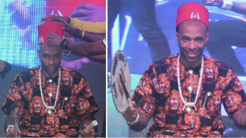 Arsenal Legend Thierry Henry Has Been Made An Honorary King 