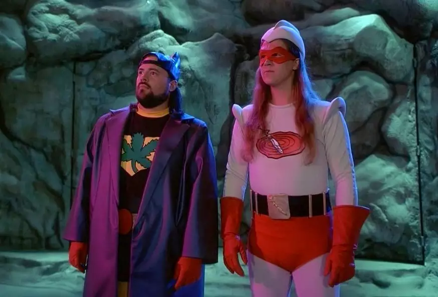 Bluntman and Chronic, as depicted in Jay and Silent Bob Strike Back.