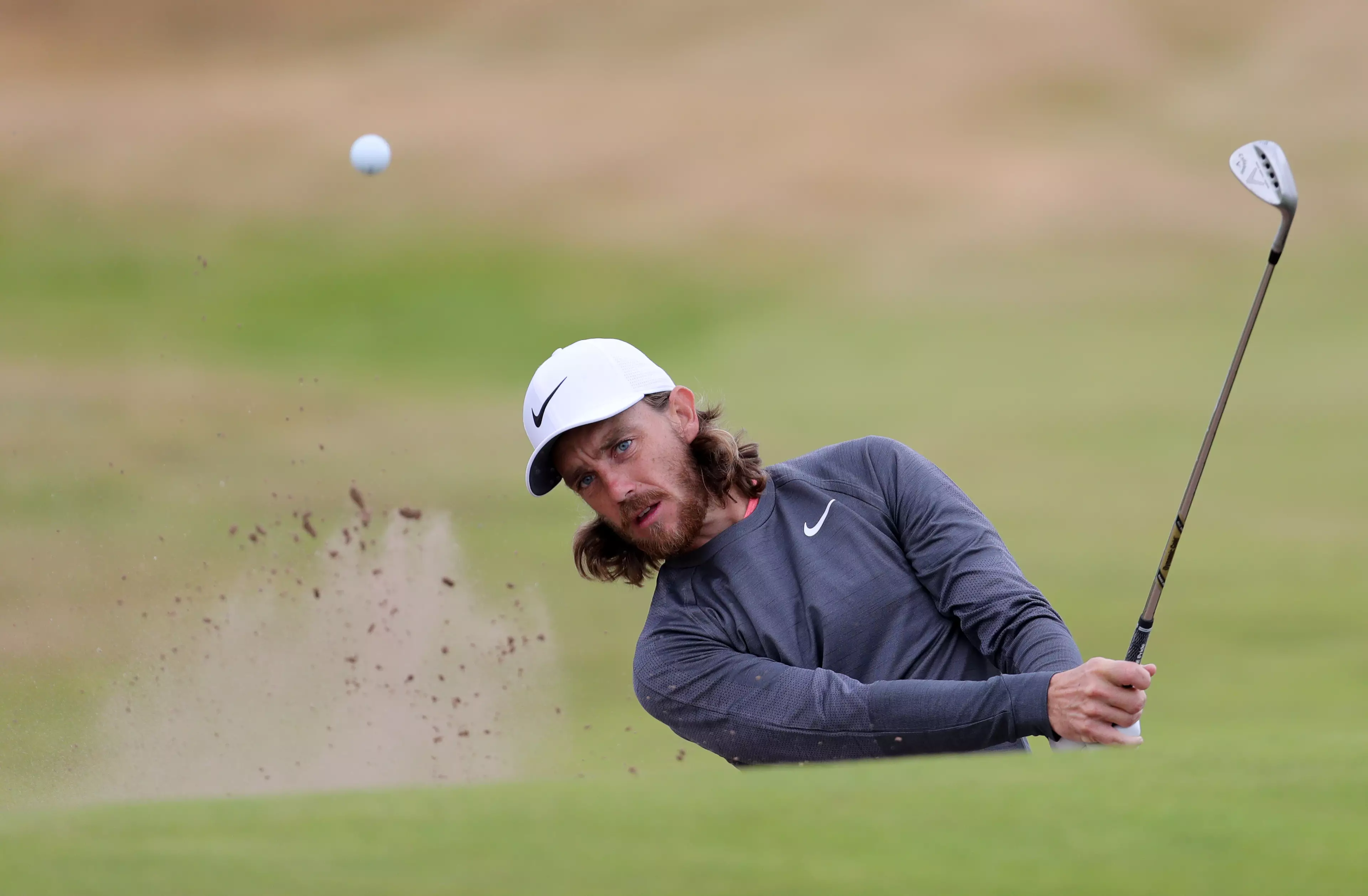 Fleetwood playing at the Open. Image: PA Images