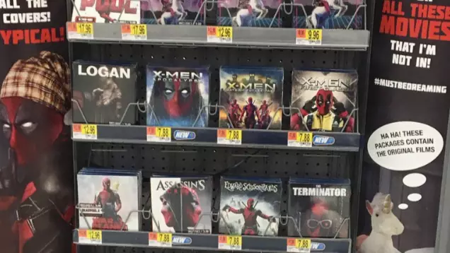 'Deadpool' Takes Over A Bunch Of Classic Movie Covers 