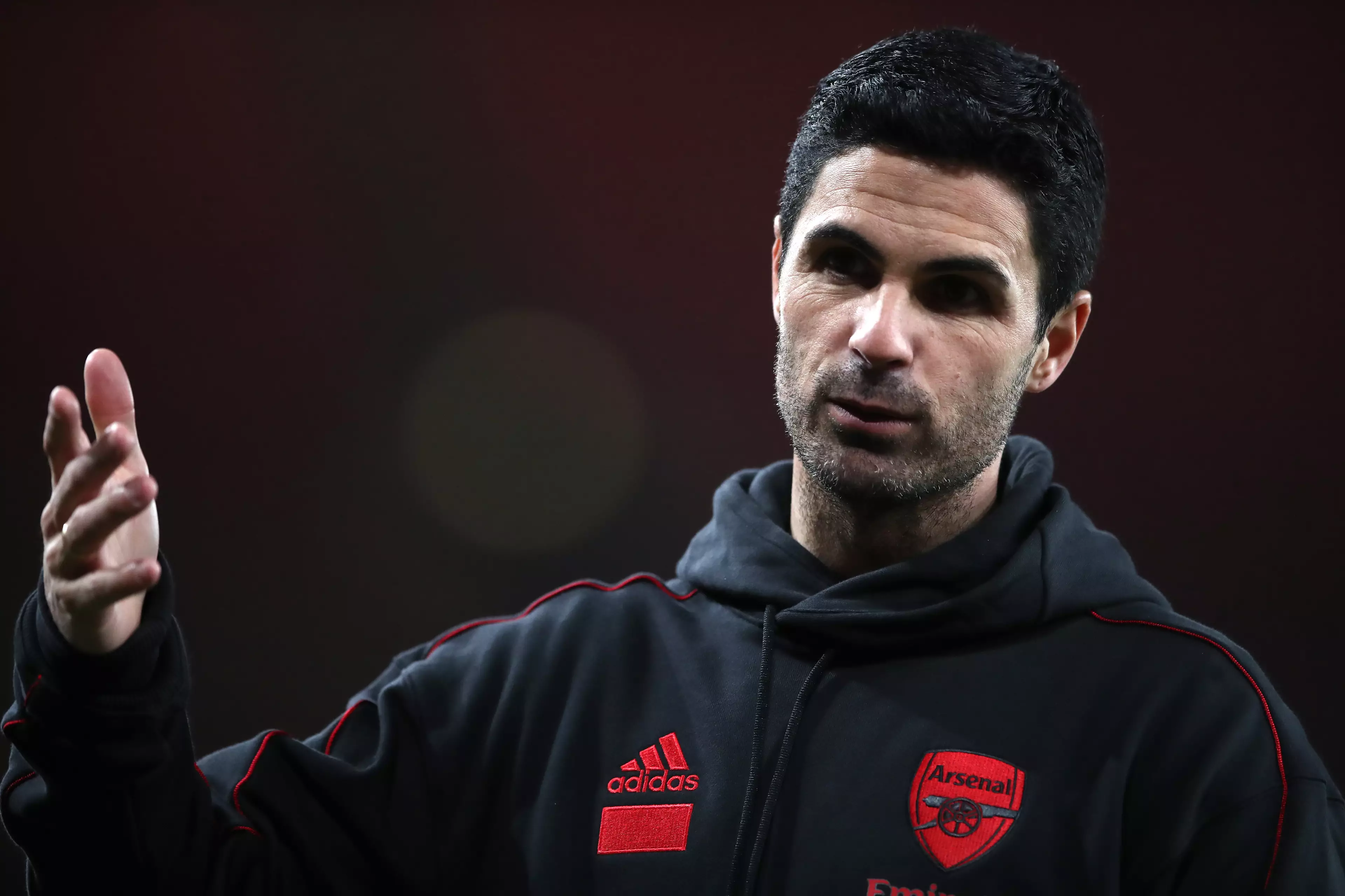 Arteta will be hoping things go better next season than they did last. Image: PA Images
