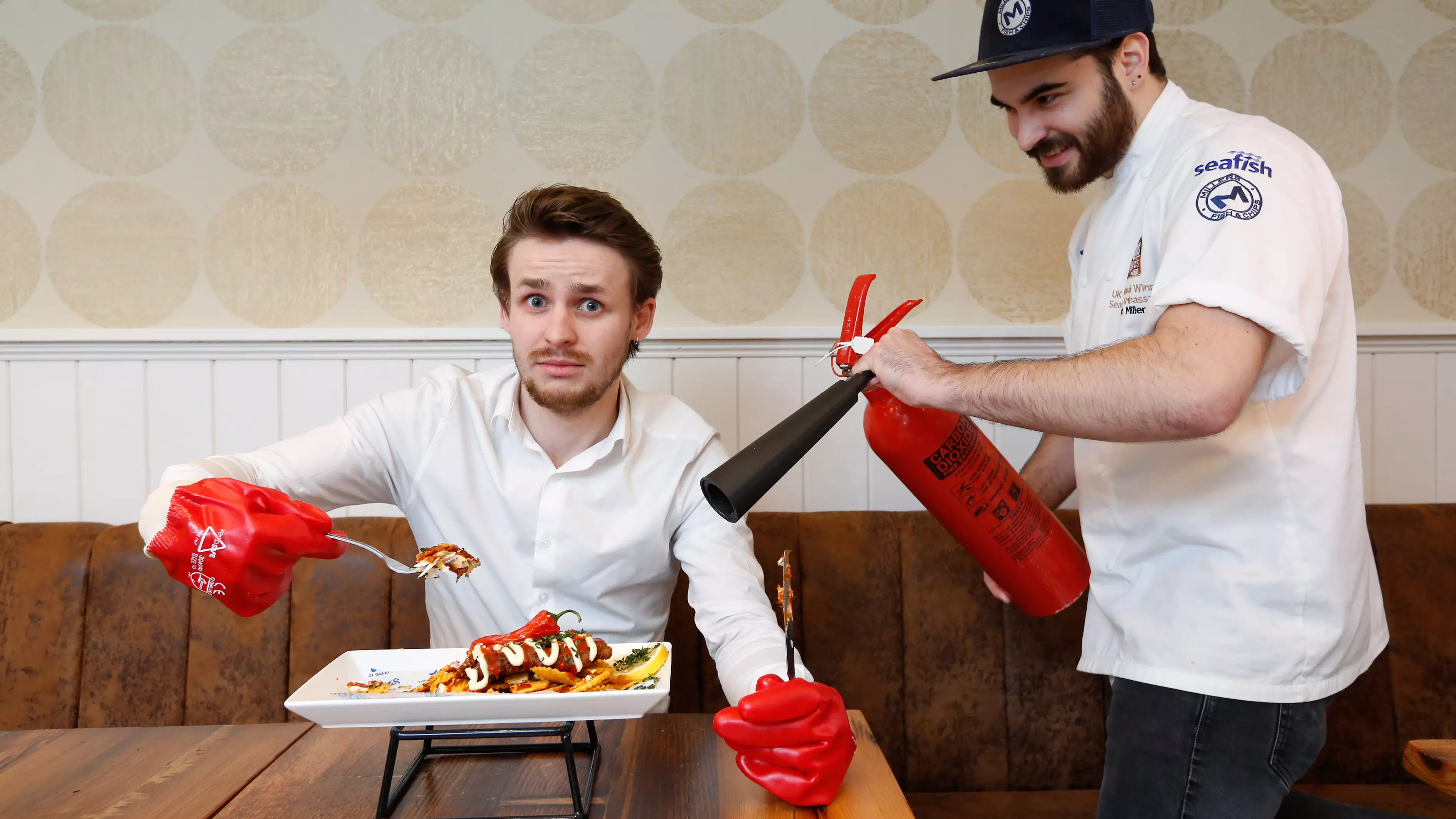 Chippy Offers The 'World's Spiciest' Fish And Chips